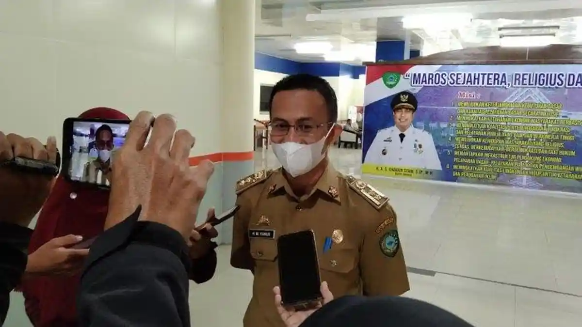 Pemda Maros Target Selesaikan Vaksin Dosis Pertama Februari 2022