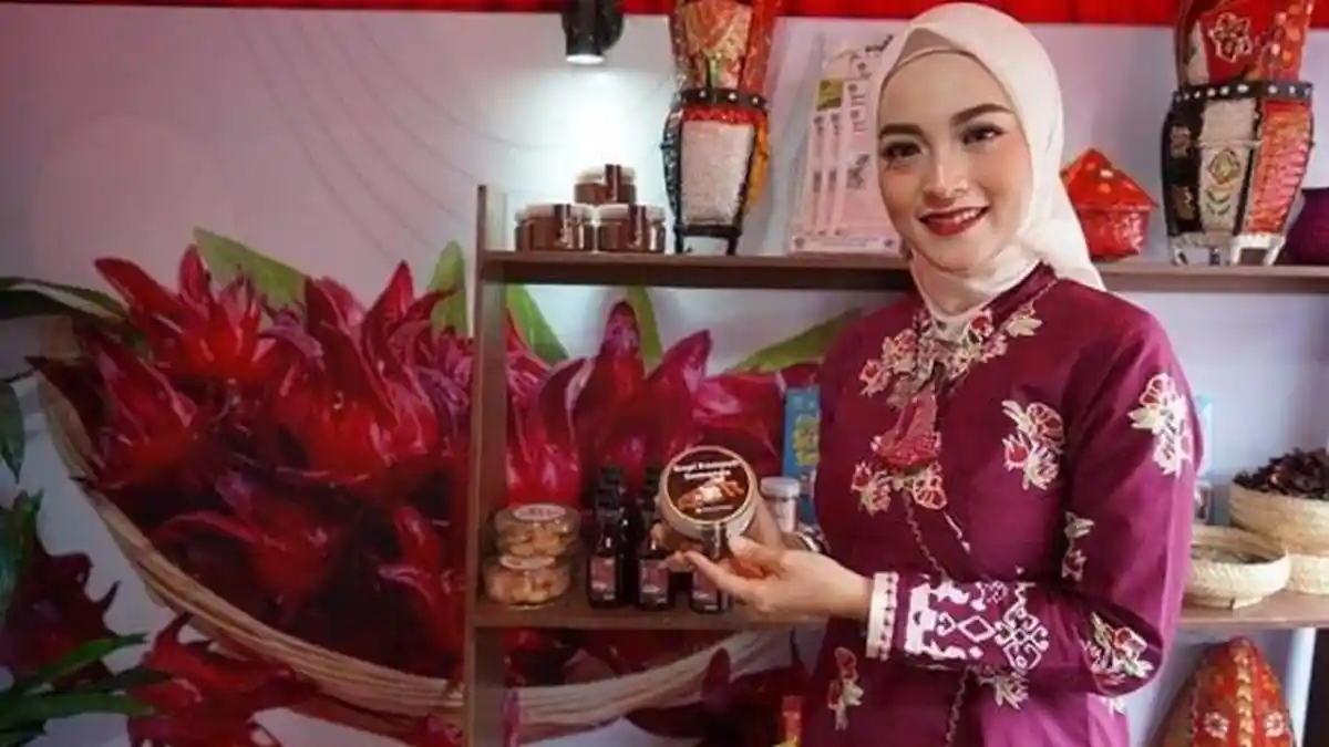 Pemkab Muara Enim Gencar Promosikan Produk Unggulan Bunga Rosela 