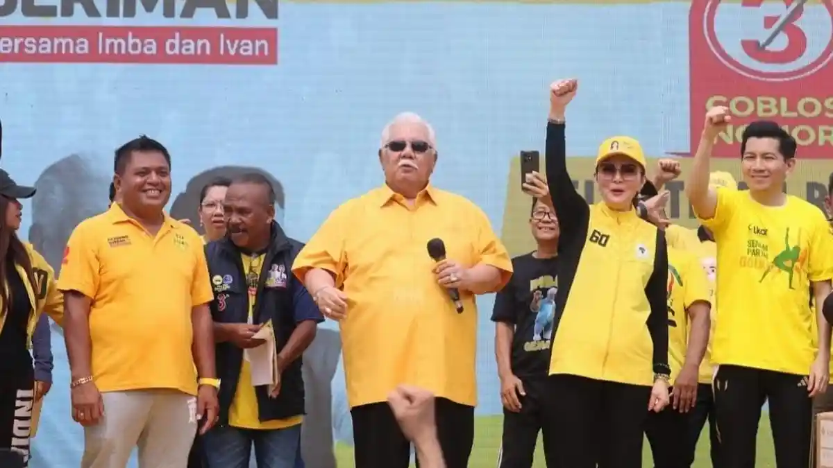Pilkada Sulut, Ketua Golkar CEP Targetkan Menang 60 Persen, Minta Pendukung Solid