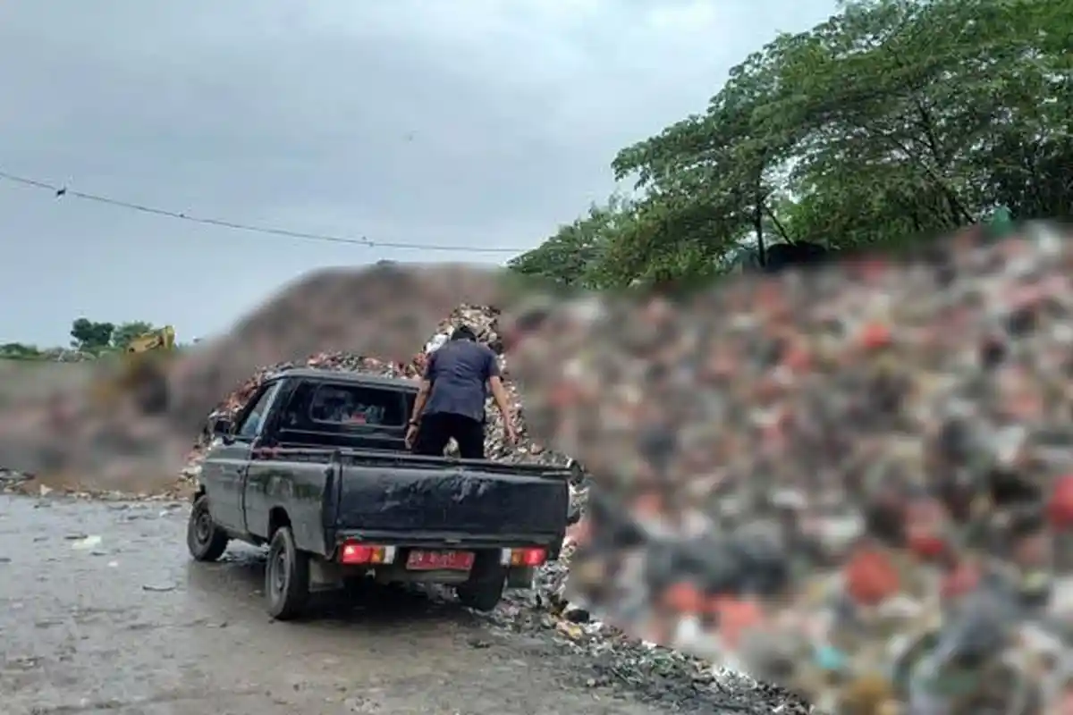 Satu Hari Masuk 150 Ton Sampah, TPA Parit Enam Pangkalpinang Bertahan Empat Tahun Lagi