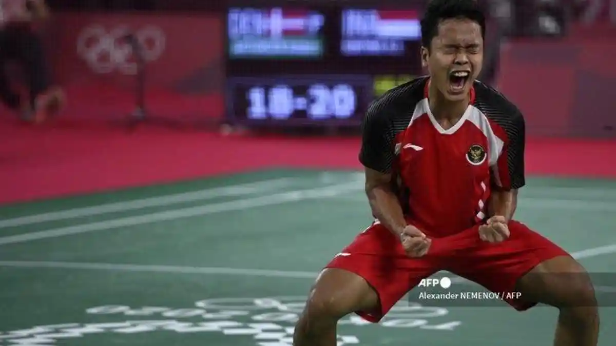 LIVE Hasil Anthony Ginting Vs Chen Long Semifinal Badminton Olimpiade Tokyo 2020, Sedang Berlangsung