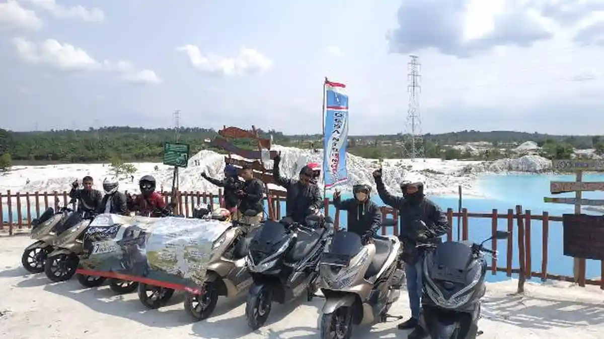 Inilah Objek Wisata Terakhir Dikunjungi Para Riders Honda PCX Dalam Explore Bangka 7 Hari Non-Stop