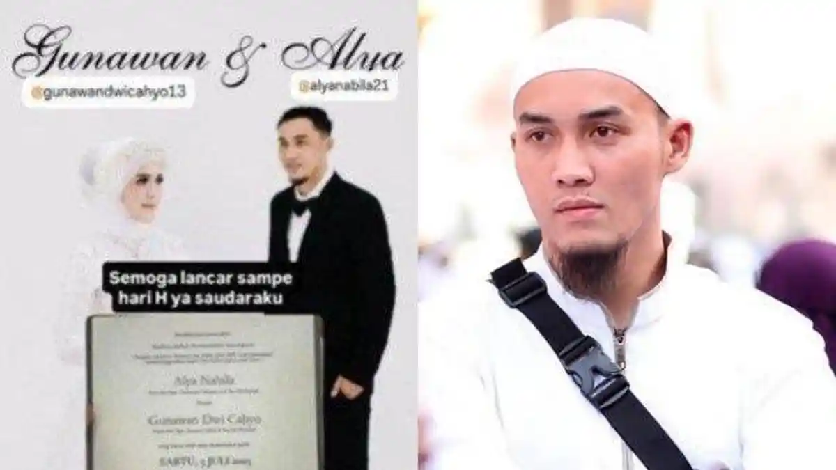 Akhirnya Pesepakbola Gunawan Dwi Cahyo Lepas Status Duda, Nikahi Alya Nabila