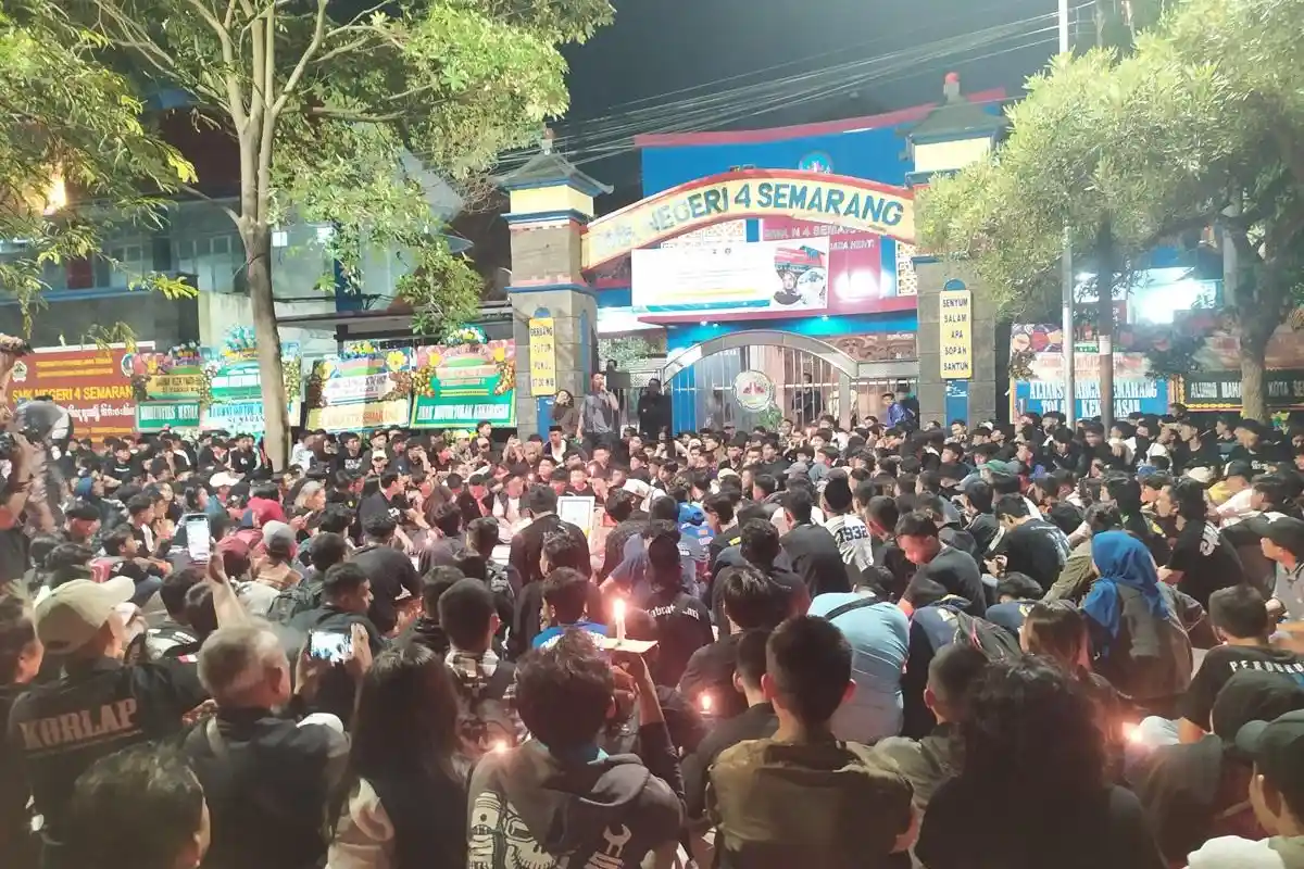 Gelar Aksi Solidaritas untuk Gamma, Pelajar Tantang Polisi Tunjukkan Bukti yang Disembunyikan