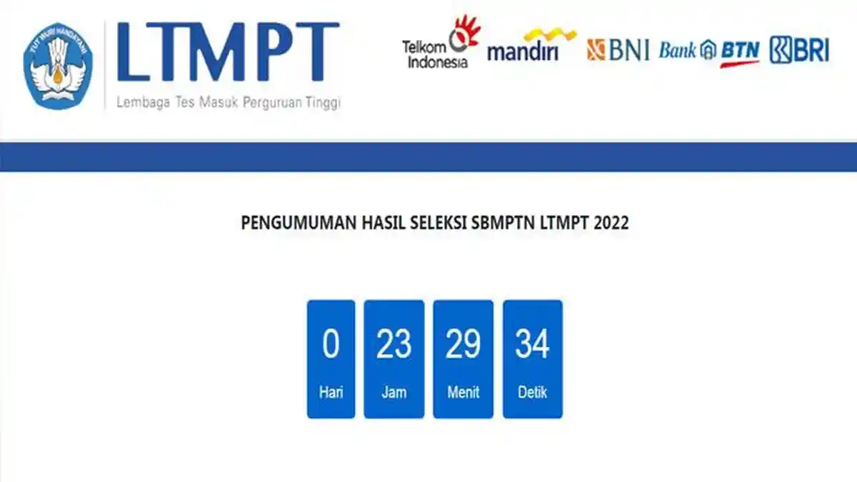Pengumuman SBMPTN 2022 Jam Berapa? Berikut Waktu, Jadwal dan Panduan Cek Hasilnya