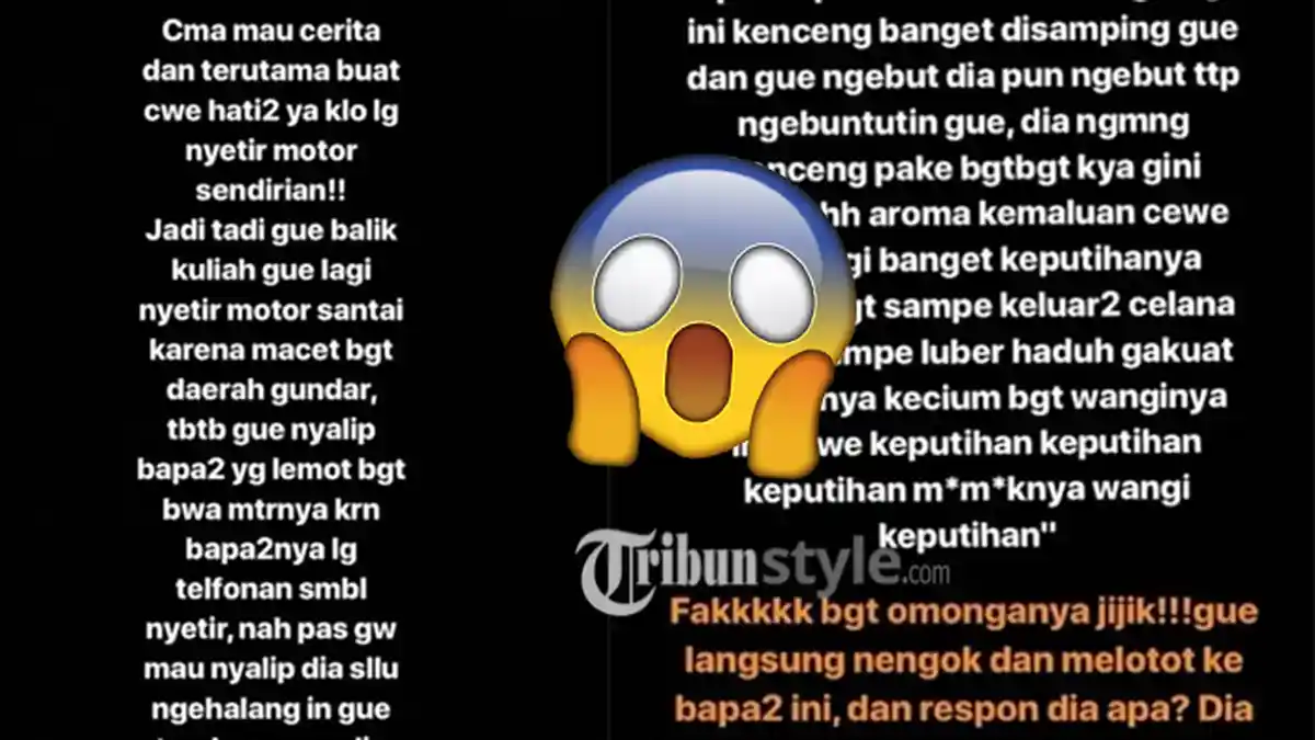 Waspada! Gadis ini Bagikan Pengalaman Diganggu Pria Saat Naik Motor Sendirian, Korbannya Banyak!