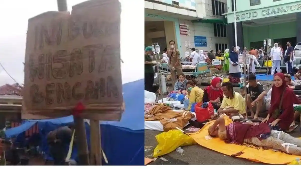 Kesal Banyak Orang Datang Cuma Foto, Warga Cianjur Korban Gempa: Ini Bukan Wisata Bencana