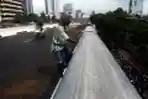 Uji Coba Flyover Kuningan