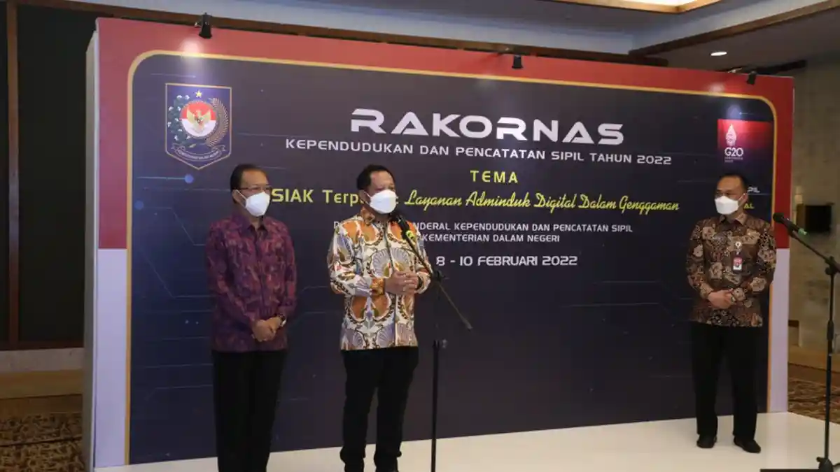 Ditjen Dukcapil Gelar Rakornas di Bali, Mendagri Minta Hindari Pungli Untuk Jaga Integritas