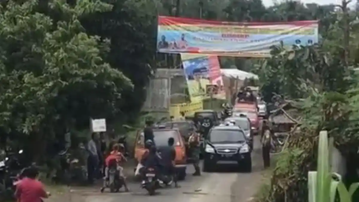 Jalan Masuk ke Sumut Tetap Disekat Bagi Pendatang dari Aceh di Kawasan Langkat