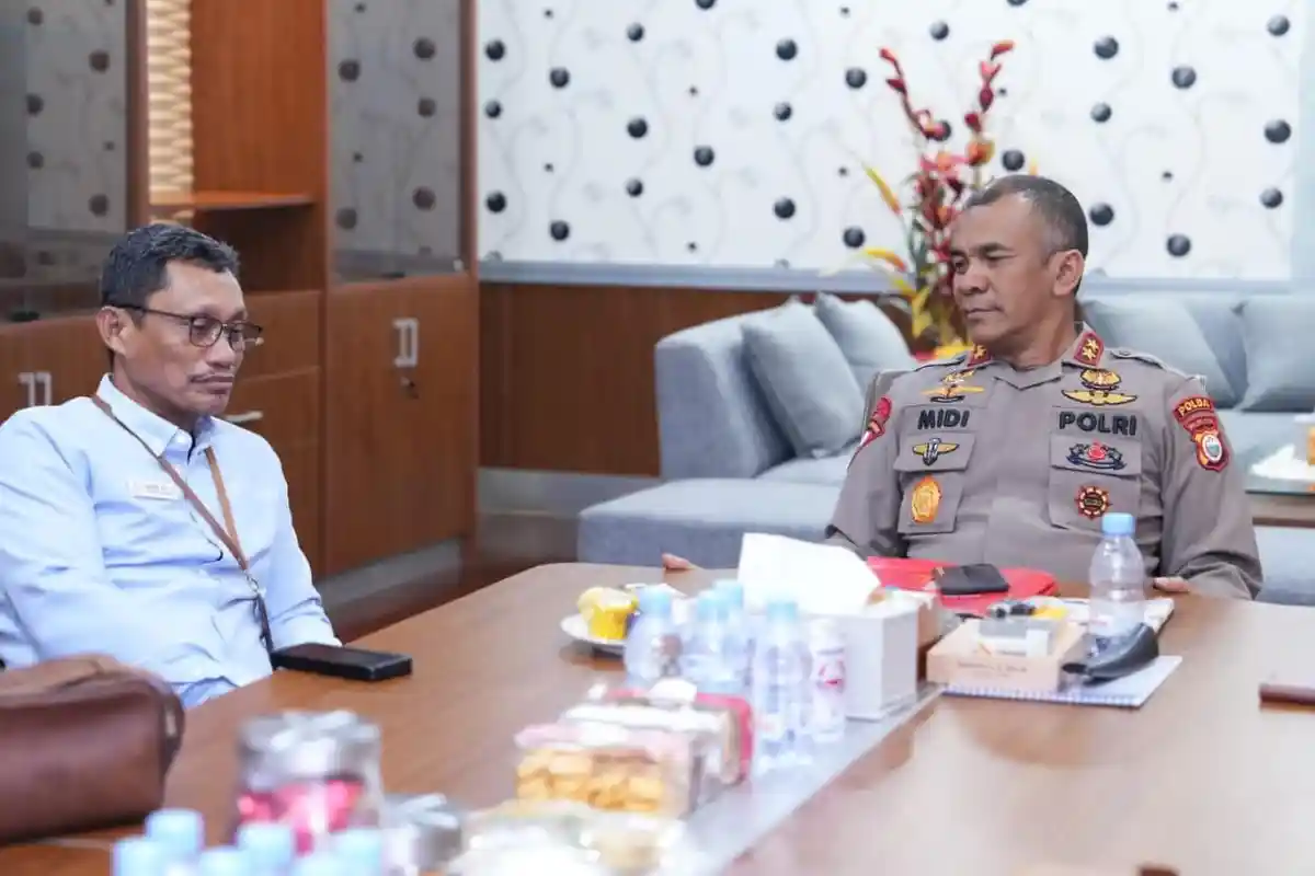 Kepala Perwakilan Ombudsman Maluku Utara Temui Kapolda, Ini yang Dibahas