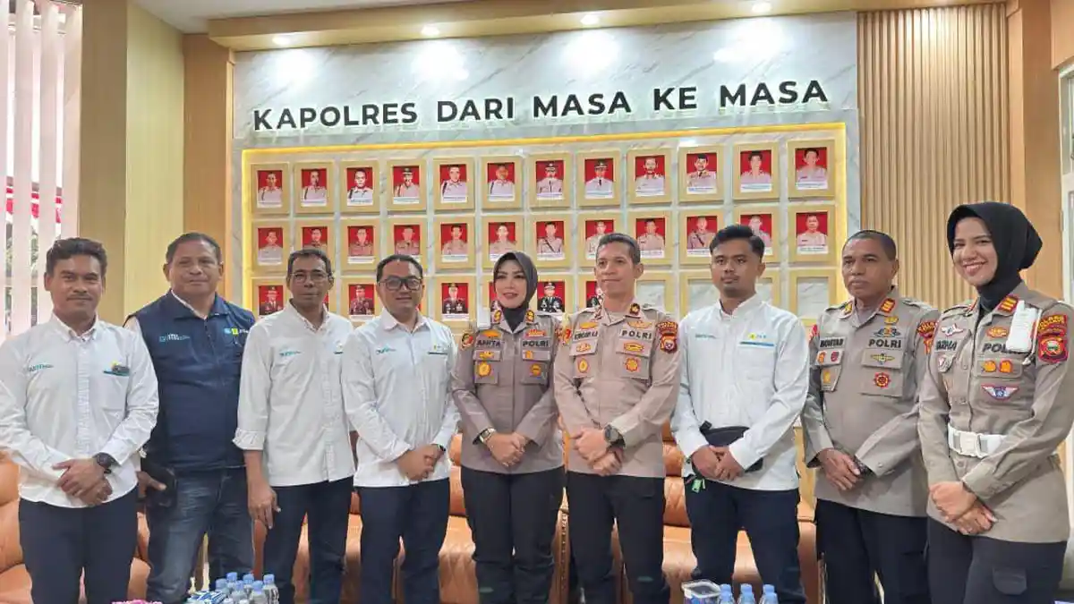 PLN dan Polresta Ternate Perkuat Koordinasi Pengamanan Jelang Ternate Electric Run 2025