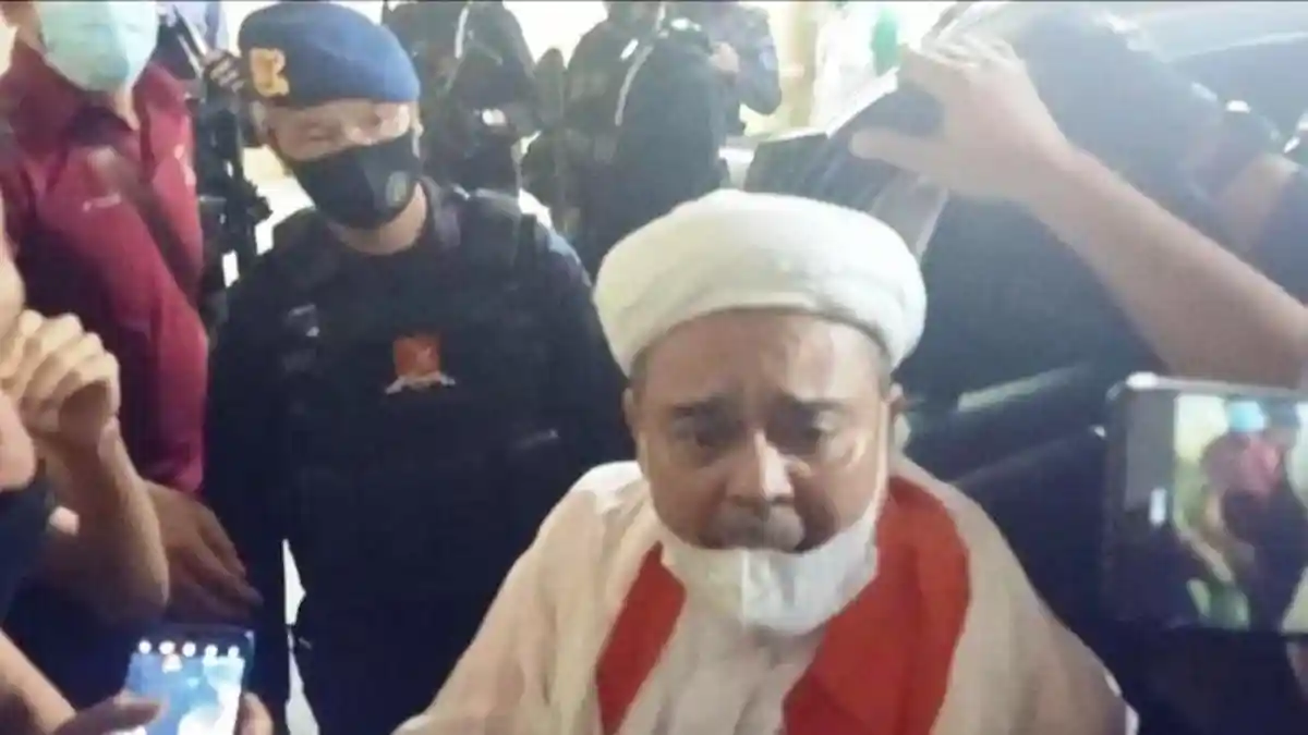 Harapan Rizieq Shihab Buyar Semua, Ingin Hirup Udara Bebas, Malah Masa Tahanan Diperpanjang Lagi