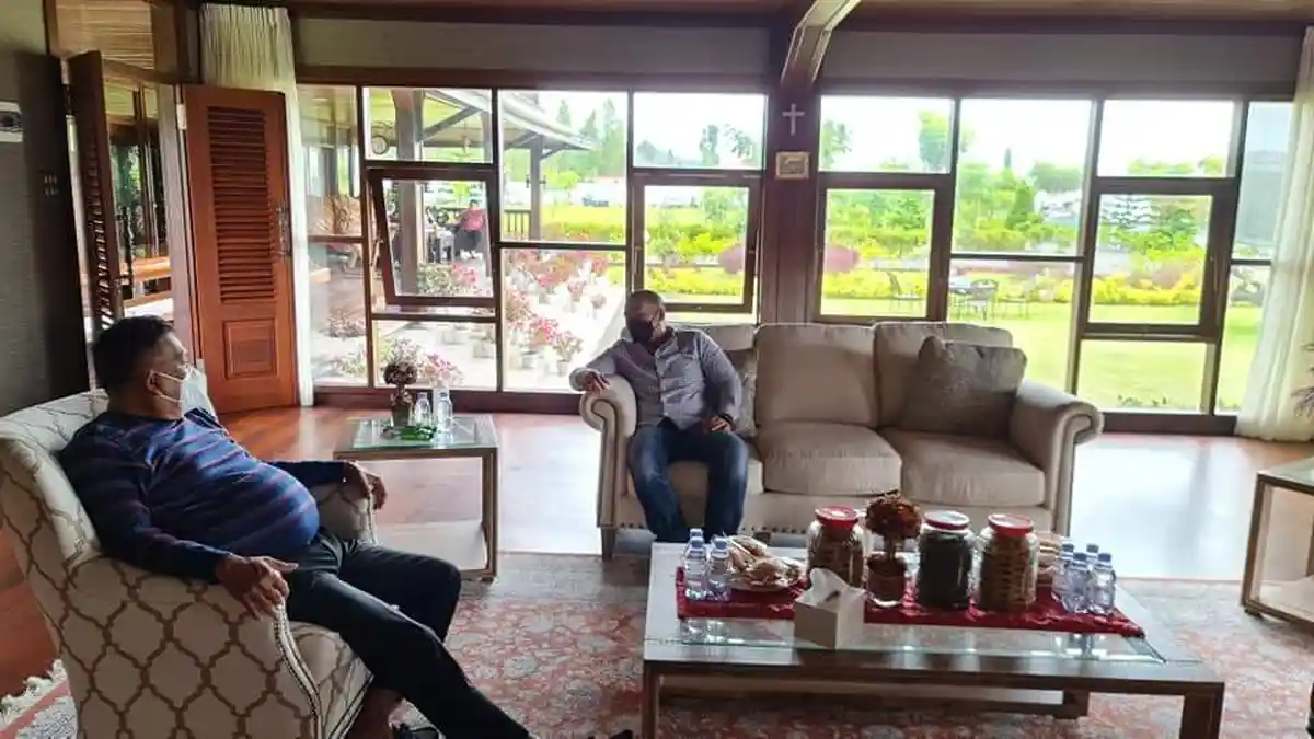 Gubernur Olly Dondokambey Sambut Kunker Wagub Sumatera Barat, Puji Kerukunan Sulawesi Utara