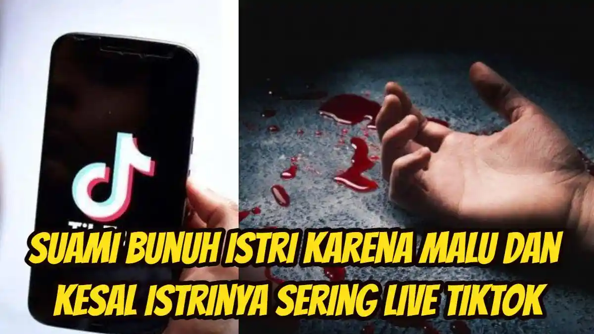 Gara-gara Sering Live TikTok & Karaoke, Istri Dibunuh Suami, Pelaku Beralasan Malu pada Tetangga