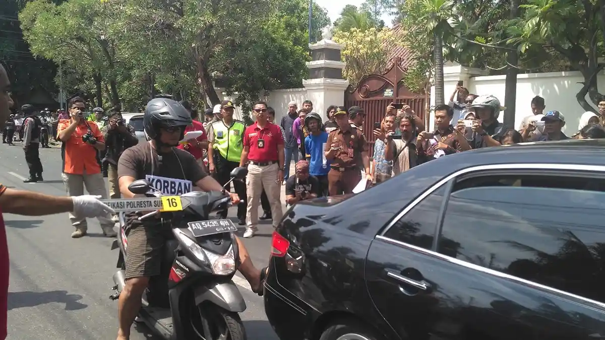 Berkas Kasus Mercy Vs Honda Beat Telah Dilimpahkan, Polresta Solo Sertakan Keterangan 20 Saksi