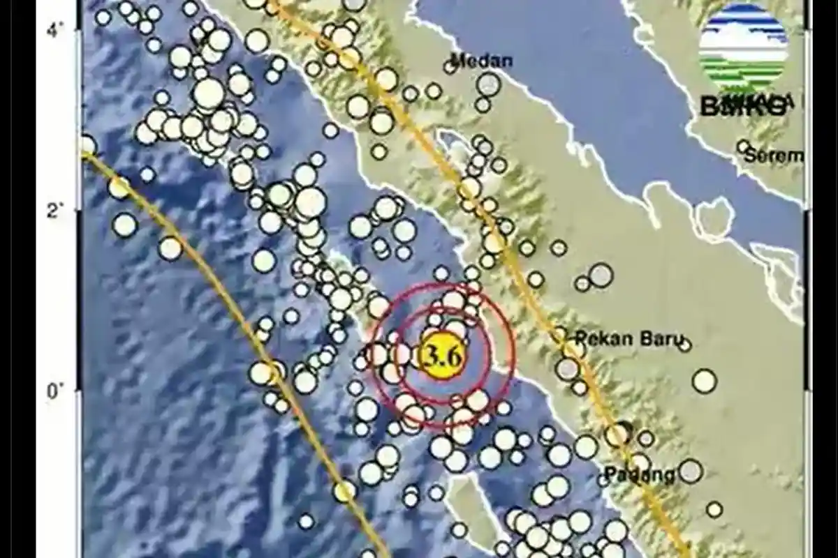 Gempa Bumi Terkini, Magnitudo 3.6 Guncang Tenggara NIASSELATAN-SUMUT dengan Kedalaman 18Kilometer