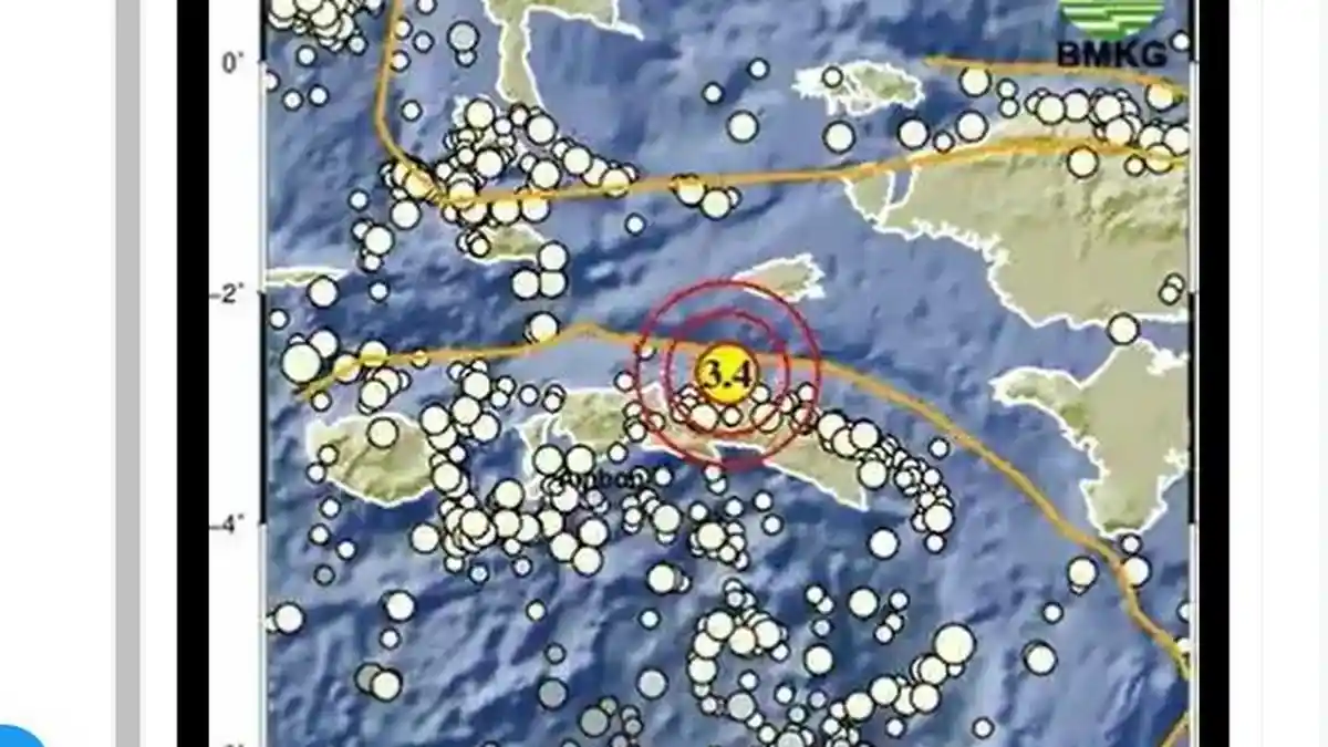Gempa Bumi di Wilayah Timur Kamis Malam 05 Oktober 2023, Info BMKG Cek Lokasi Gempa