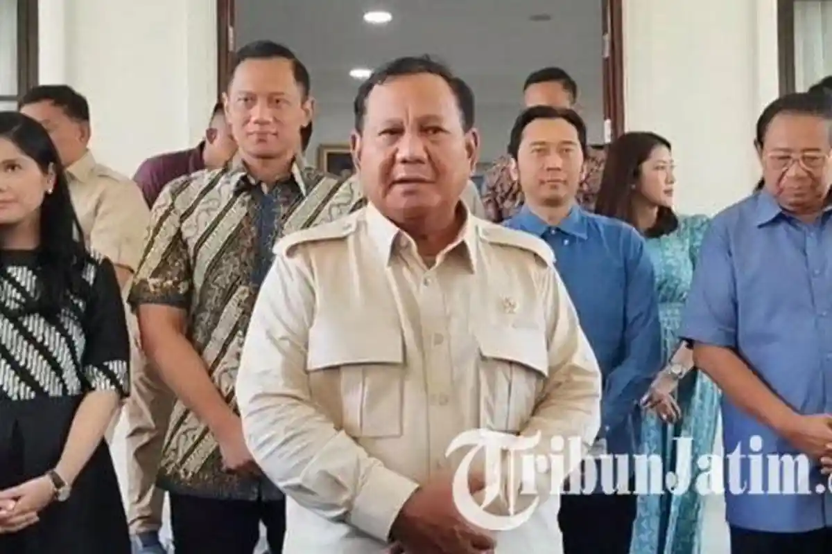 Gelar Pertemuan Tertutup dengan SBY di Pacitan, Prabowo Subianto: Sowan ke Senior