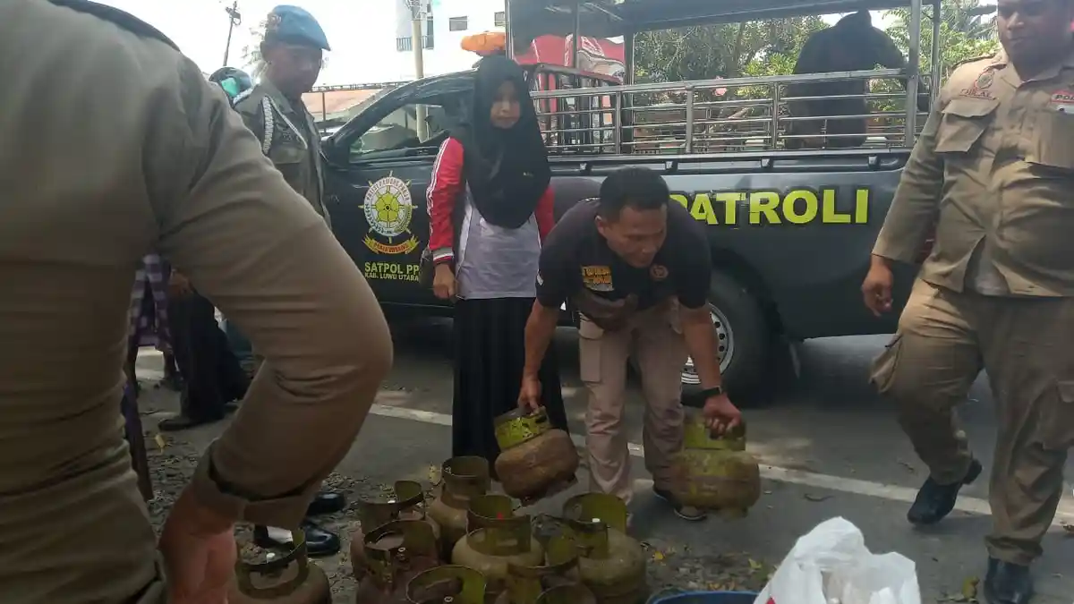 Dinas Perdagangan Luwu Utara Laporkan ke Polisi Penjual Elpiji 3 Kg Tak Berizin