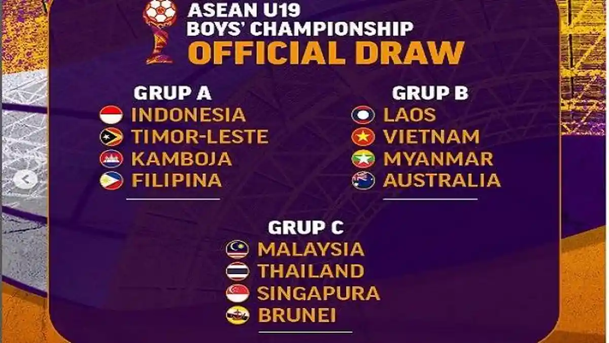 Jadwal Laga Pembuka Piala AFF U19 2024 Timor Leste vs Kamboja, Kick-off Rabu Sore!