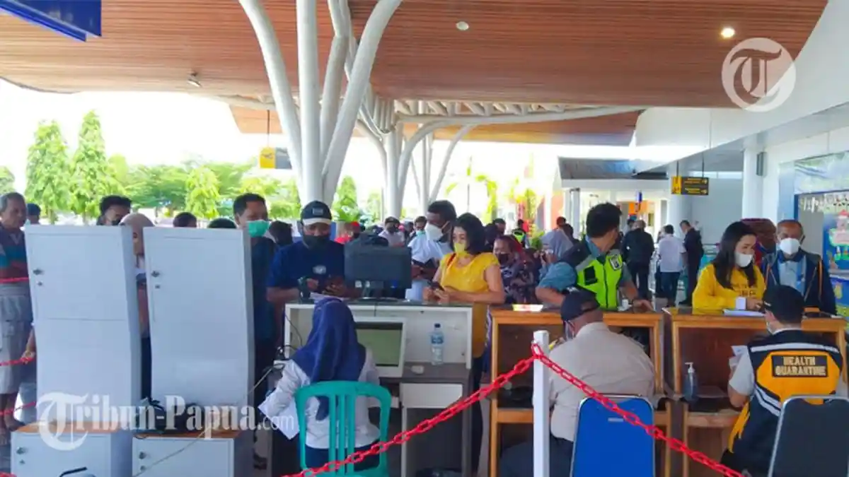 Arus Mudik Nataru di Bandara Mopah Merauke Mulai Meningkat