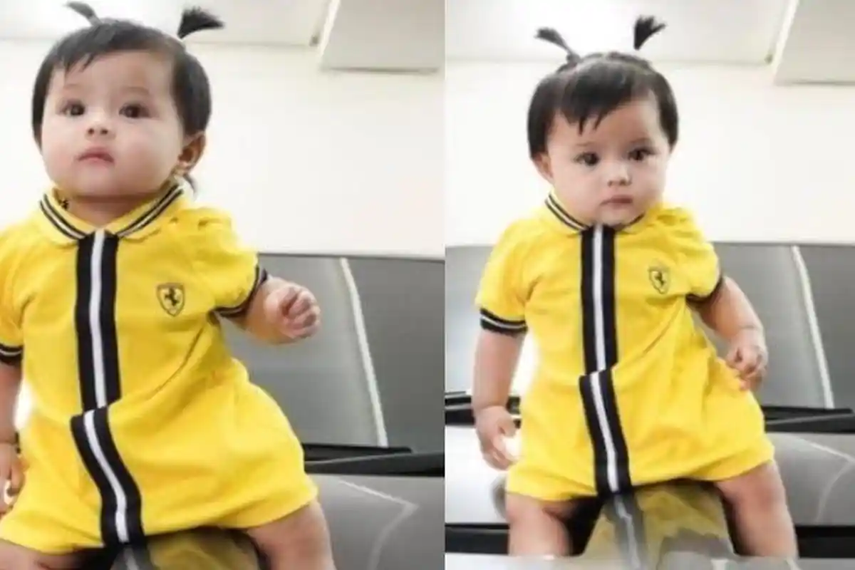 Intip Gaya Ameena Saat Akan Night Ride Dengan Atta Halilintar, Dijuluki Bayi Gemoy, Saingan Cipung?