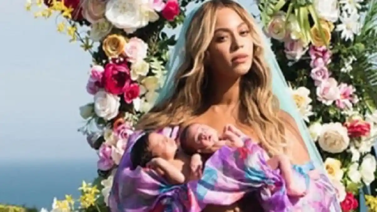 Pertama Kalinya, Beyonce Unggah Foto Anak Kembarnya di Instagram