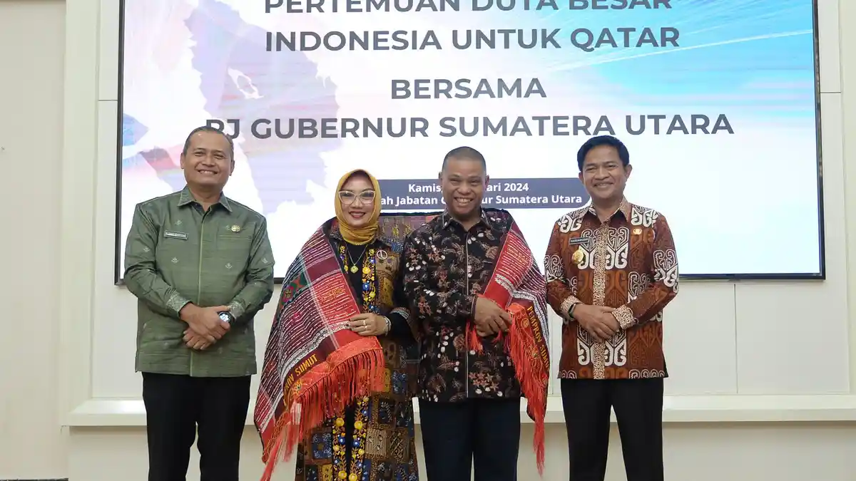Pj Gubernur Sumut Hassanudin Optimistis Kerja sama Pemprov dengan Qatar Makin Kuat, Ini Alasannya