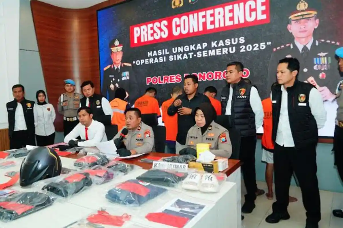 Maling HP Santai di Warung Diringkus Kepolisian Ponorogo