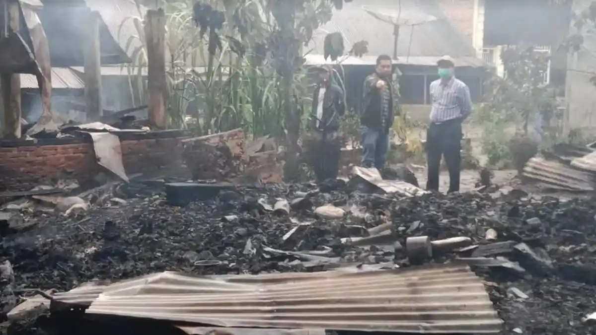 KEBAKARAN di Dairi, Pemilik Rumah Tewas Terpanggang, Ini Identitasnya