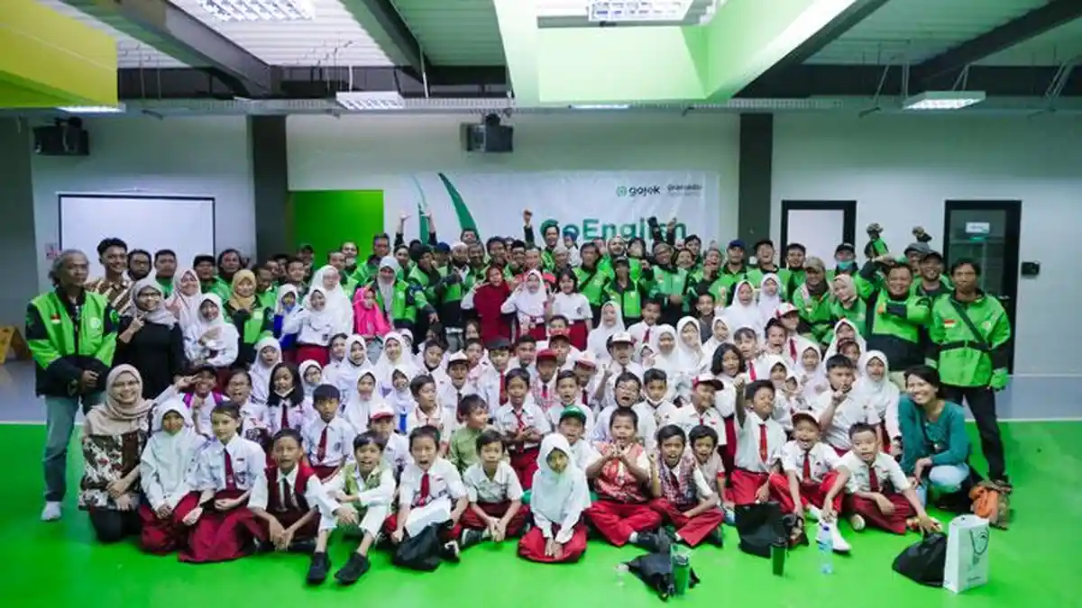 Gojek Gandeng Gramedia Academy, Latih Anak Mitra Driver Kursus Bahasa Inggris