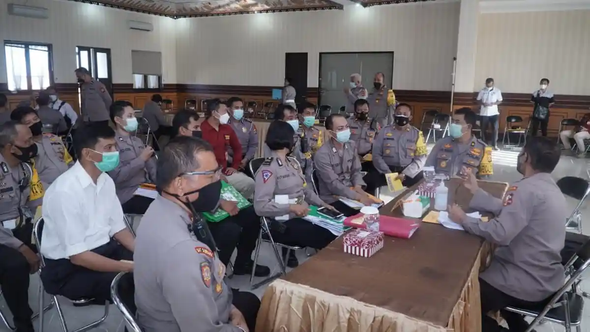 Tim Wasops Itwasum Polri Sambangi Polresta Denpasar, Ops Ketupat Agung 2021 Jadi Pembahasan