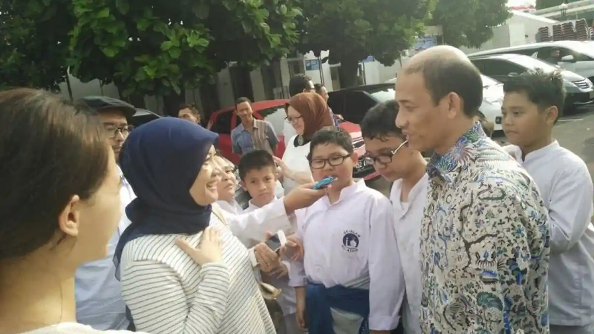 Aksi Anak SD Ini Membuat Arcandra Tahar Tertawa Lepas
