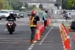 Pembongkaran JPO dan Halte TransJakarta Bank Indonesia