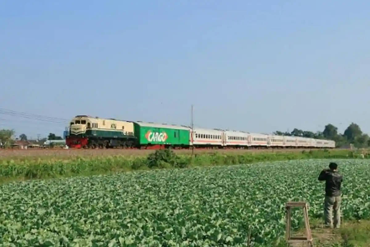 Nikmati Pesona Alam Jalur Kereta Api di Kediri, Pengalaman Visual yang Memukau