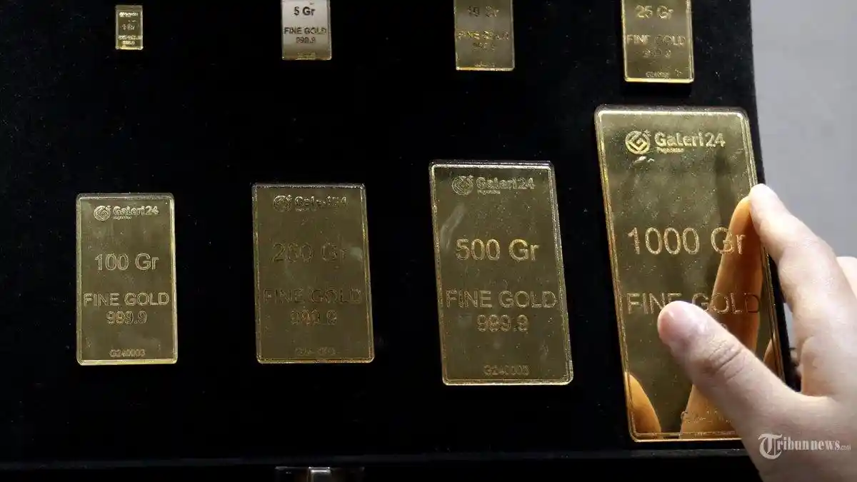 Harga Emas Antam Naik Tipis Rp2.000, Dibandrol Rp1.327.000 per Gram