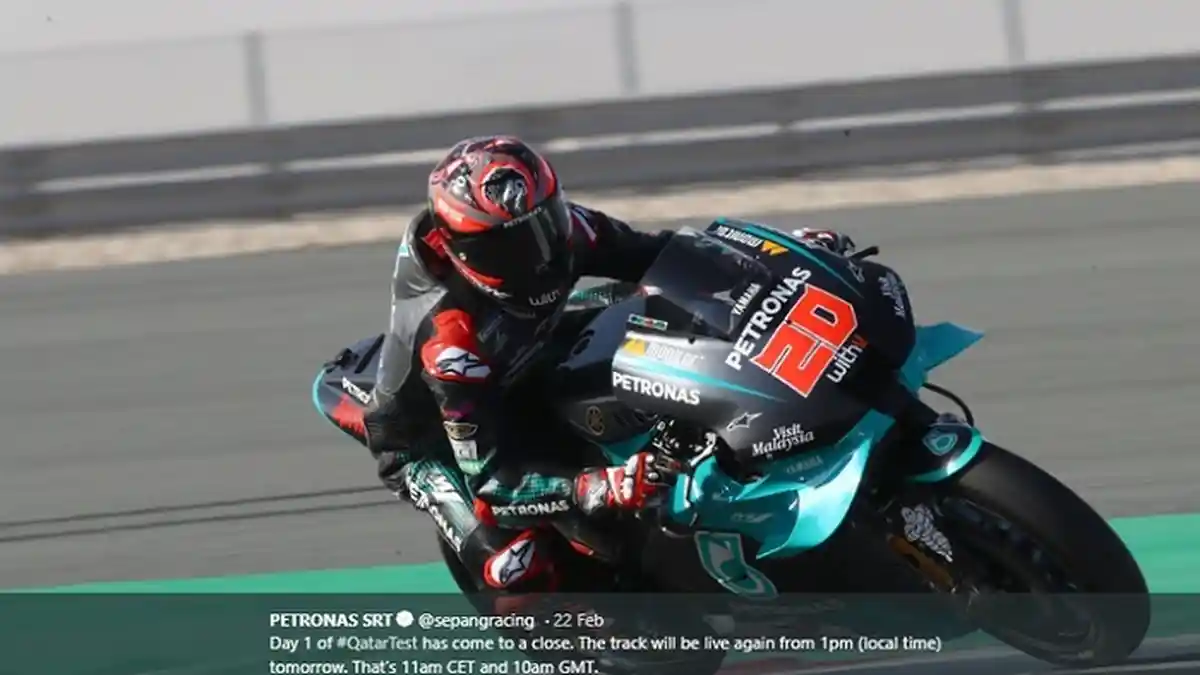 Fabio Quartararo Menang di MotoGP Spanyol 2020, Marc Marquez dan Valentino Rossi Gagal Finis
