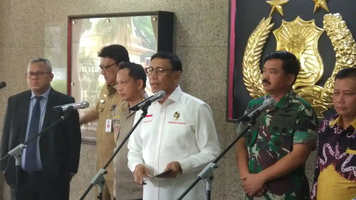 Wiranto Minta Jajaran Kepolisian Kenali Permasalahan Pemilu di Daerah Masing-masing