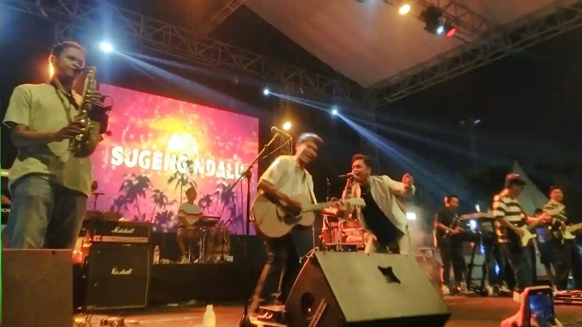 Gelar Konser Aftershine di Kudus, Garda Pandawa Targetkan Suara Ganjar-Mahfud Raup 70 Persen