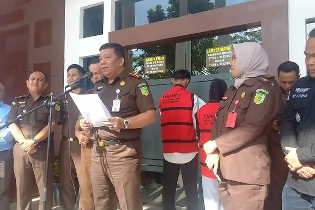 Novi dan Cimang Tersangka Kasus Menantu Bunuh Mertua Dilimpahkan ke Kejari Kendari Sulawesi Tenggara