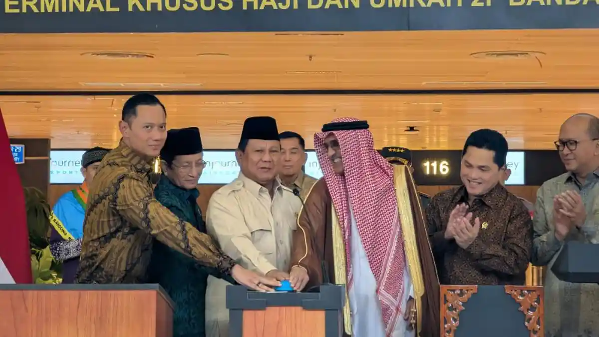 Prabowo: Terminal Khusus Haji dan Umrah Bisa Tampung Lebih dari 94 Juta Penumpang per Tahun