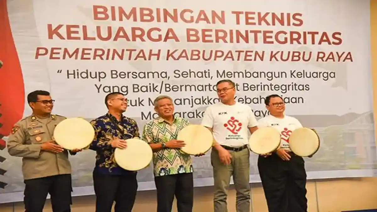 Pemkab Kubu Raya Kerjasama dengan KPK RI Bupati Muda : Bimtek Langkah Strategis Cegah Tipikor