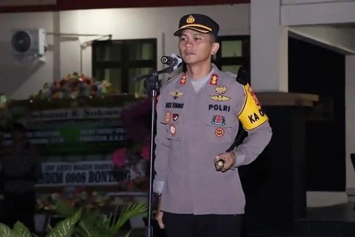 Kapolres Bontang Bantah Warganya Ancam Tembak Anies Baswedan, Ternyata Begini Faktanya 