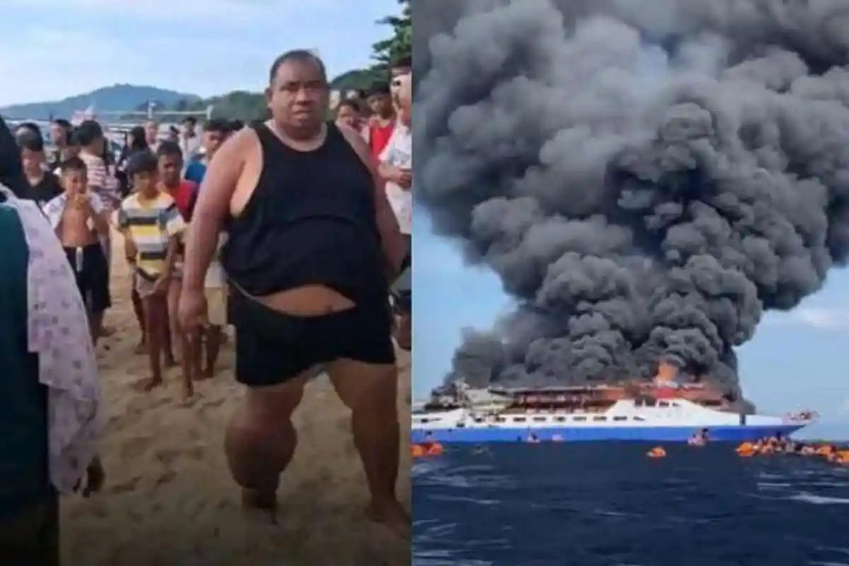 Nasib Iknosi Bawotong Nahkoda KM Barcelona yang Terbakar Kelebihan Muatan,Kini Meringkuk di Penjara