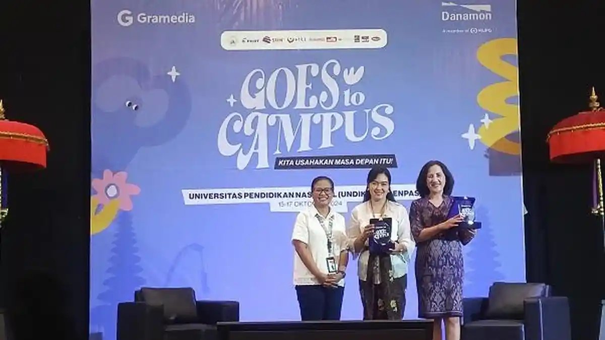 Tingkatkan Pengembangan Diri Mahasiswa, Gramedia & Danamon Goes to Campus 2024 Hadir di Undiknas 
