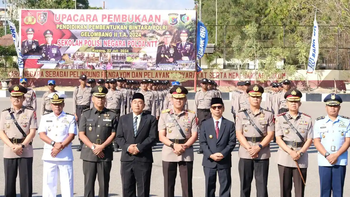 238 Siswa Ikut Pendidikan Pembentukan Bintara Polri Tahun 2024