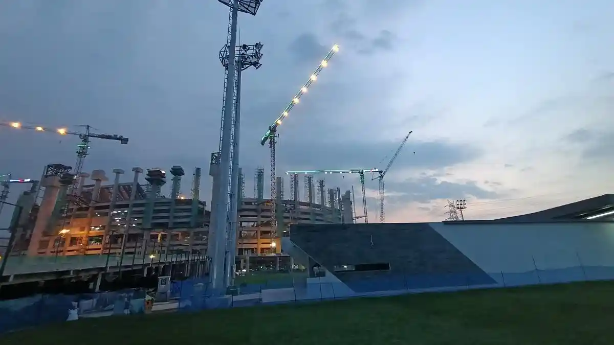 Jakpro Optimistis Pembangunan Jakarta International Stadium Rampung Oktober 2021