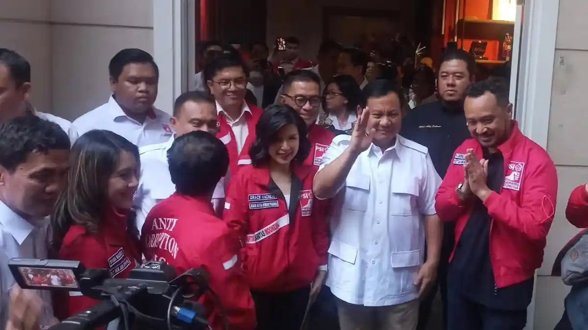 PSI Sanjung Prabowo: Tamu Kehormatan dan Capres Front Runner 2024