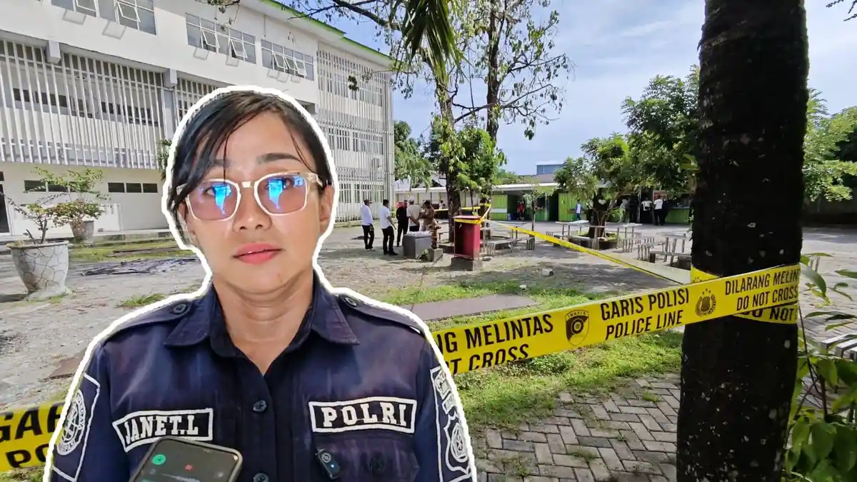 Aksi Demo HMI Berujung Pembakaran Fasilitas Unpatti, Kerugian Ditaksir Lebih dari Rp. 60 Juta